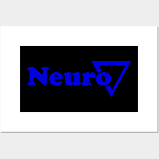 Neurodivergent -  Neuro Divergence Nabla Math Geek Posters and Art